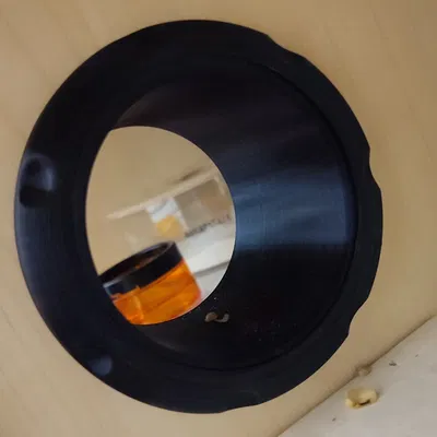 Screw-on tunnel for hamsters, mice or rats