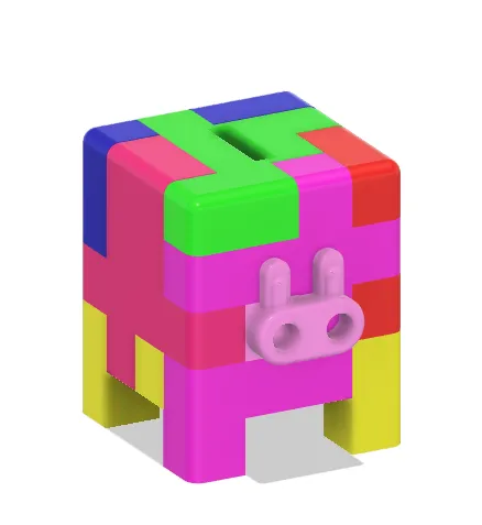 Heo Đất Xếp Hình PiggyPuzzle - Image 1