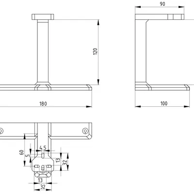 Giá đỡ camera treo ngược