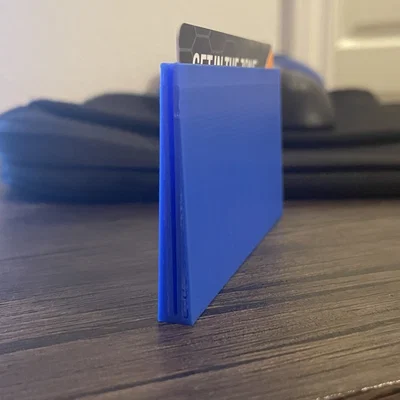 Gift Credit Debit card ice scraper grip with replaceable blade