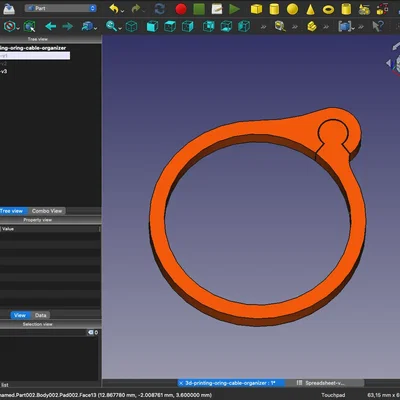O-Ring Quản Lý Dây Cáp