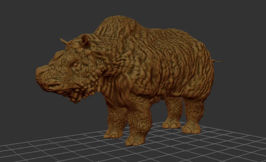 Sasha - Chú Tê Giác Lông Cừu Con - Image 1