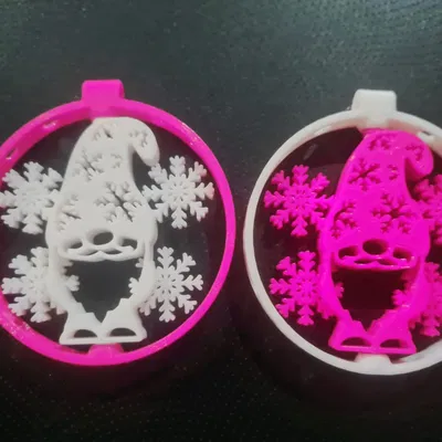 Ông Già Noel Gnome Trang Trí Giáng Sinh Xoay