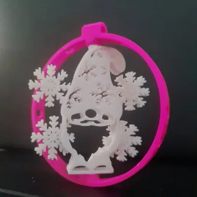 Ông Già Noel Gnome Trang Trí Giáng Sinh Xoay