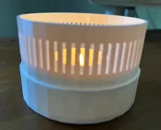 Round Tea Light Candle Holder - Image 3