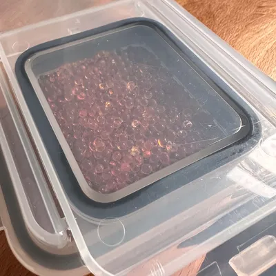 Desiccant box for Plastic House cereal box lid