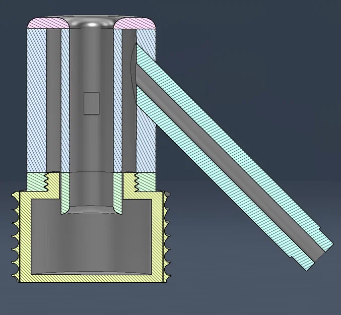 Chén Lọc Tàn 14mm Có Ngăn Chứa Tàn Có Thể Tháo Rời - Image 5