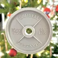2023 Dumbbell Christmas Ornament - Thumbnail 1