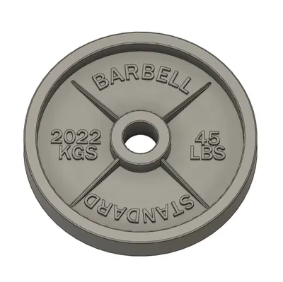 2023 Dumbbell Christmas Ornament