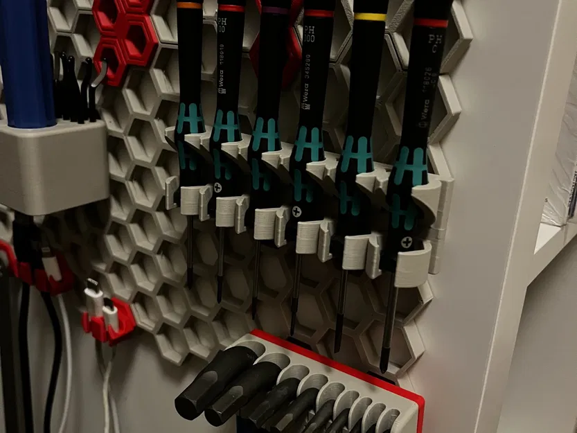 Giá đỡ Wera Kraftform Micro cho 6 món (Honeycomb) - HSW - Image 2