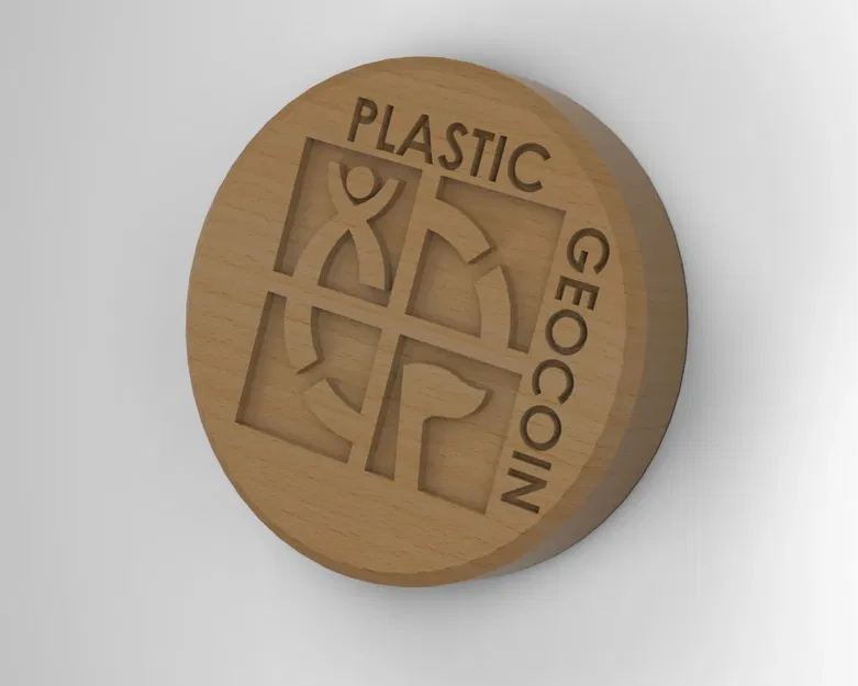 Geocoin Trống (Woodie) - Image 1