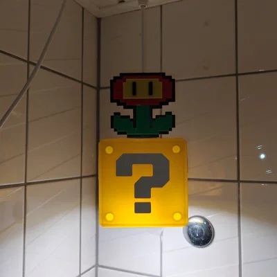 Chụp Đèn Khối "?" Siêu Mario