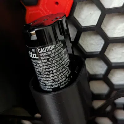 Honeycomb Wall Makita 7.2V Battery Holder