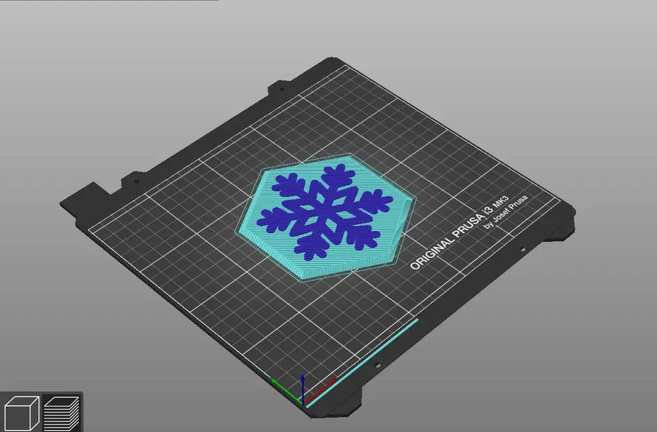 Dụng Cụ Cào Băng Hình Lục Giác Có Hoa Văn Bông Tuyết - Image 2