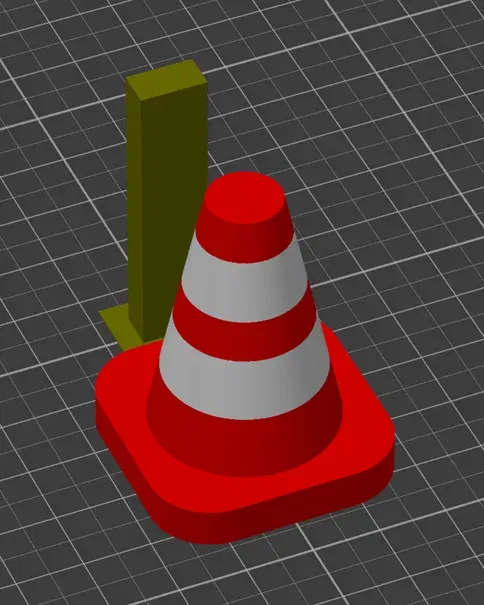 Pylon 2 farbig IDEX - Mô hình in 3D đa màu - Image 2