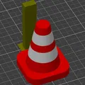 Pylon 2 farbig IDEX - Mô hình in 3D đa màu - Thumbnail 2