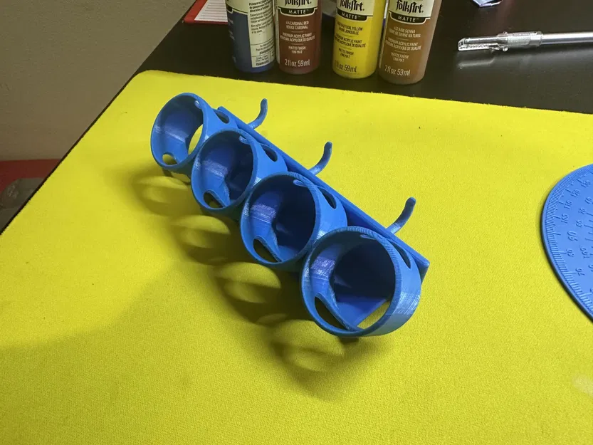 Pegboard Hobby Paint Holder: 32-35mm - Image 2