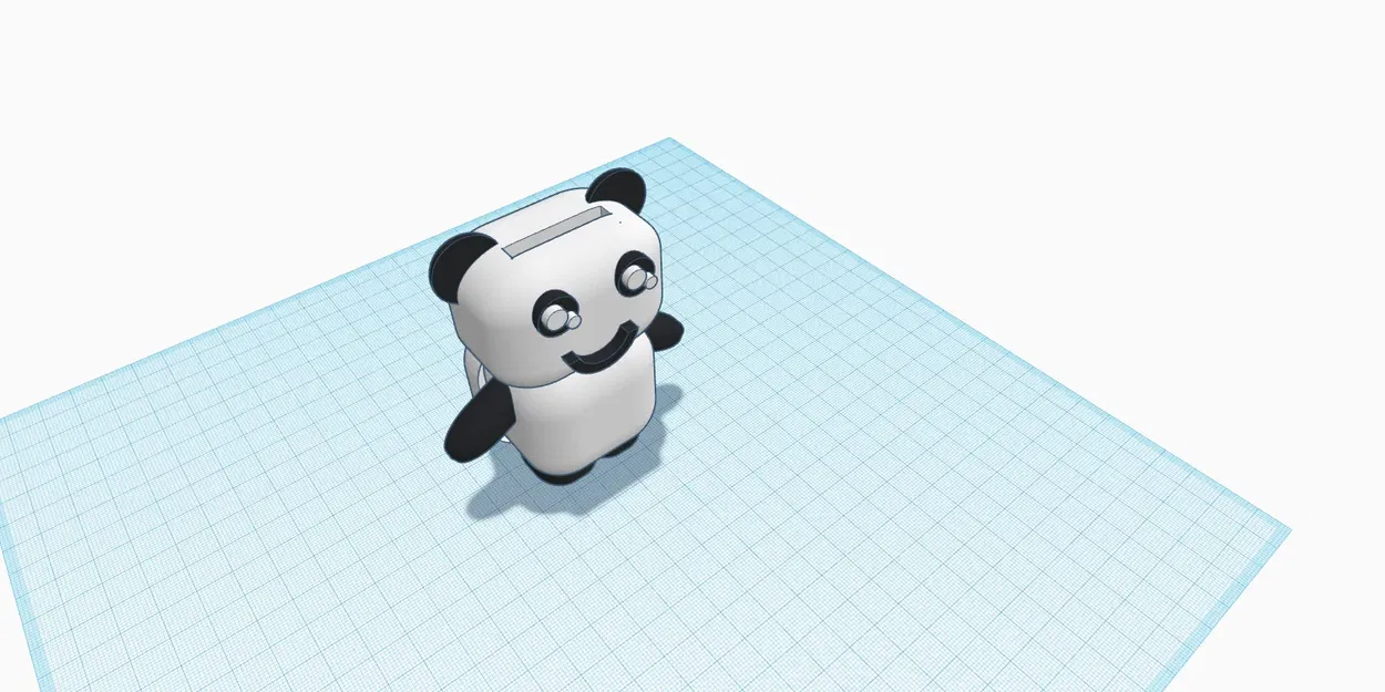 Ống heo tiết kiệm hình gấu trúc - Image 2