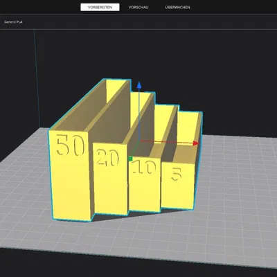 Hộp Đựng Tiền Euro