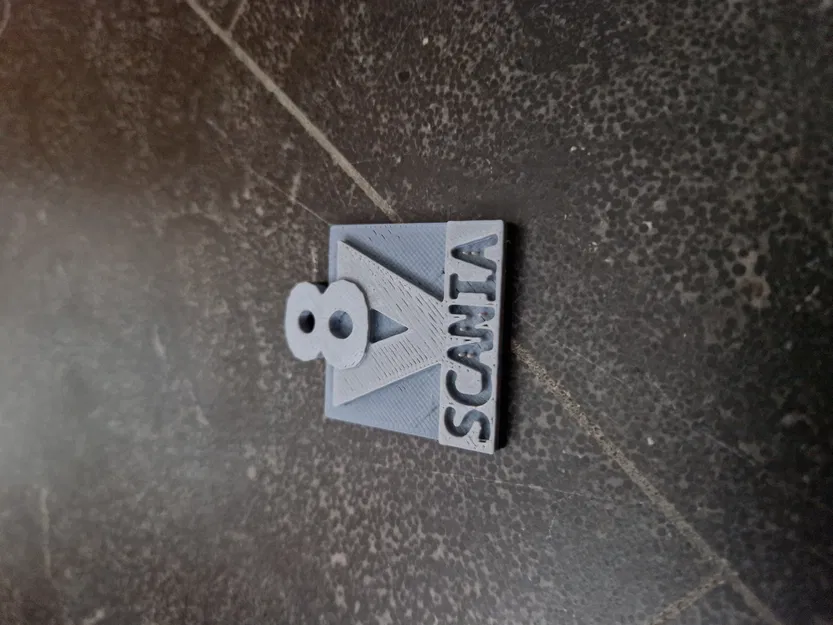 Móc khóa V8 Scania - Image 1