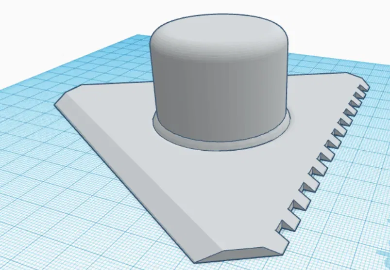 Dụng Cụ Cào Băng Hình Tam Giác - Image 1