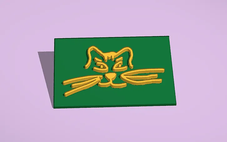 Mặt mèo 2D - Image 1