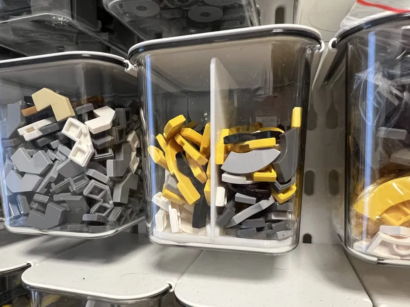 Chỉnh sửa Hộp đựng IKEA Skadis - Vách ngăn, lỗ nhỏ hơn - Image 2