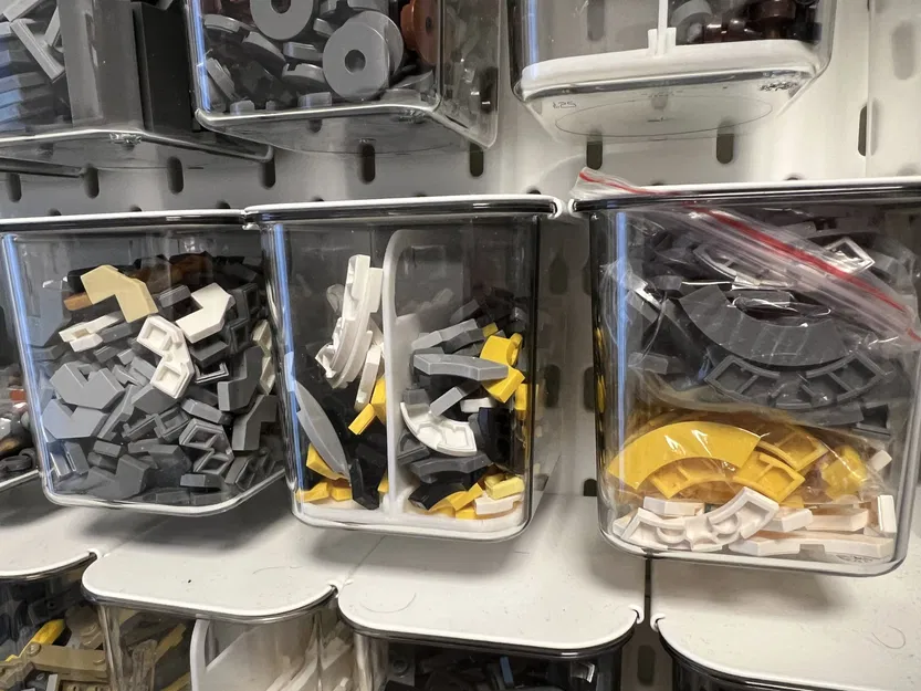 Chỉnh sửa Hộp đựng IKEA Skadis - Vách ngăn, lỗ nhỏ hơn - Image 3