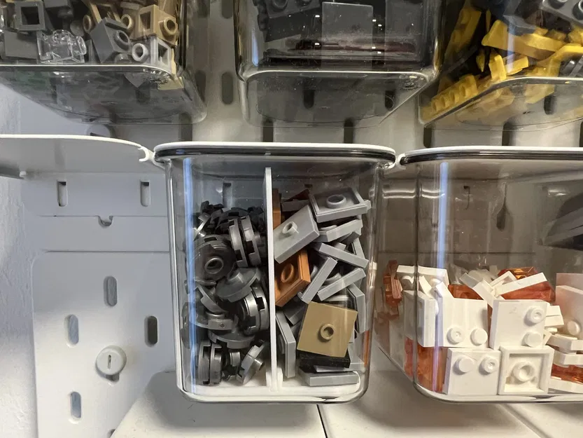 Chỉnh sửa Hộp đựng IKEA Skadis - Vách ngăn, lỗ nhỏ hơn - Image 4