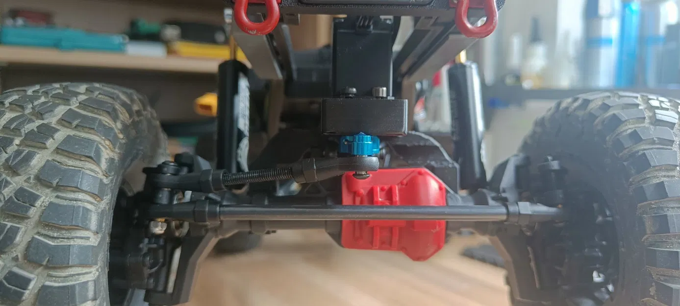 Trục Sau Lái, Servo Gắn Trên Trục Cho TRX-4 - Image 3