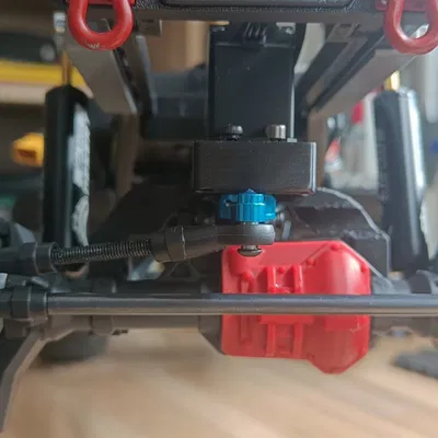 Trục Sau Lái, Servo Gắn Trên Trục Cho TRX-4