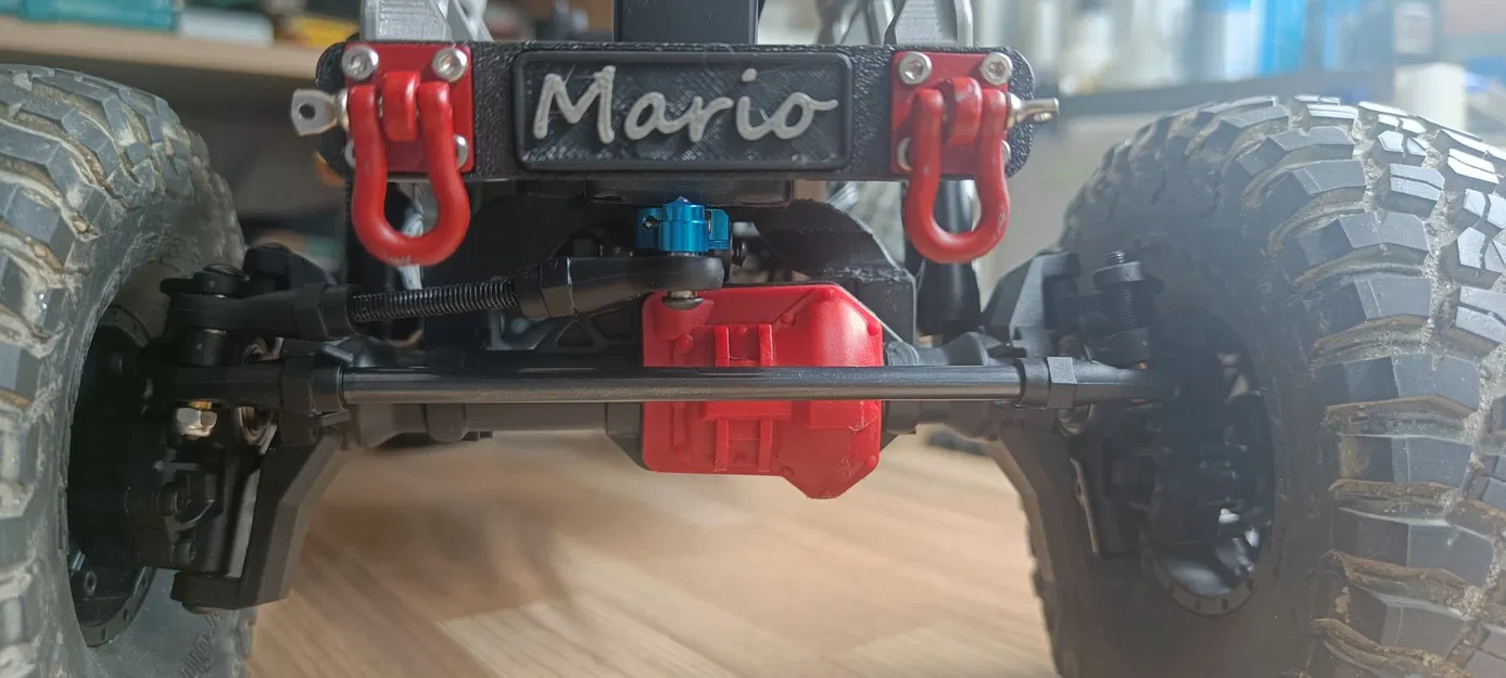 Trục Sau Lái, Servo Gắn Trên Trục Cho TRX-4 - Image 4