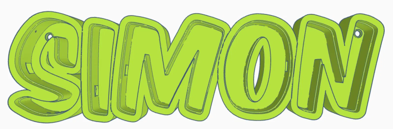 Đèn LED Tên SIMON - Image 1