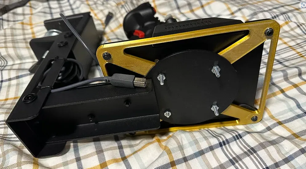 Bộ Chuyển Đổi Joystick VKB Gladiator NXT sang Thrustmaster Warthog Kẹp Thép VIVO - Image 3