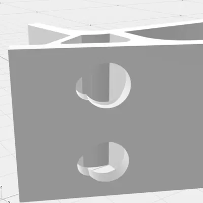 Xbox one controller mount with wall mounting holes