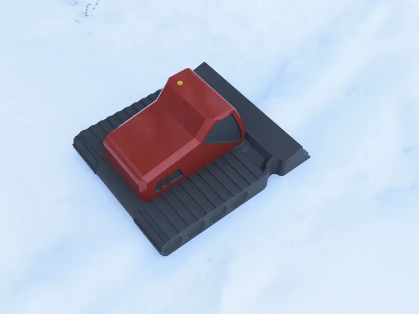 Snow Groomer - Ice Scraper - No Supports - Easy Print - Image 4