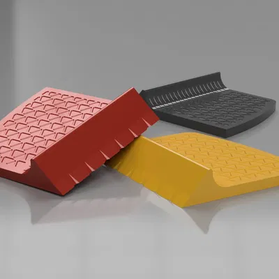 Ice Scraper - Finger Cover - No Supports