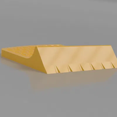 Ice Scraper - Finger Cover - No Supports