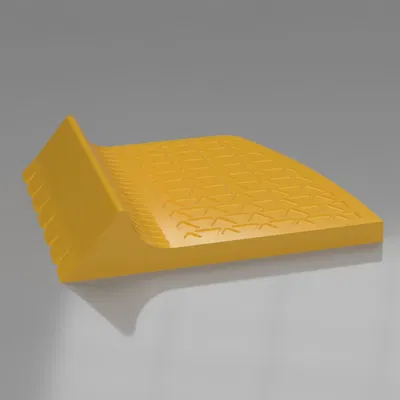 Ice Scraper - Finger Cover - No Supports