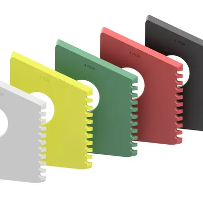 Simple and robust ice scraper