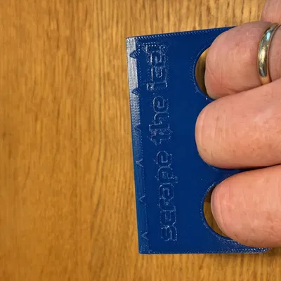 Credit Card Ice Scraper