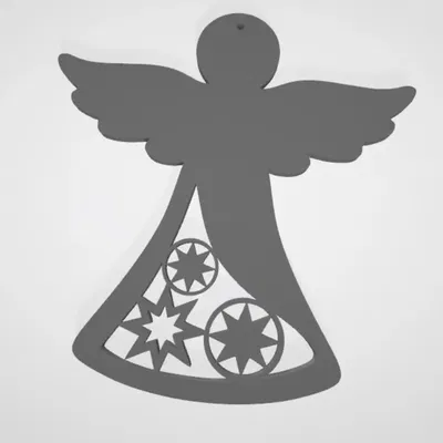 Thiên Thần "Anděl" - Đồ Trang Trí Cây Thông Noel