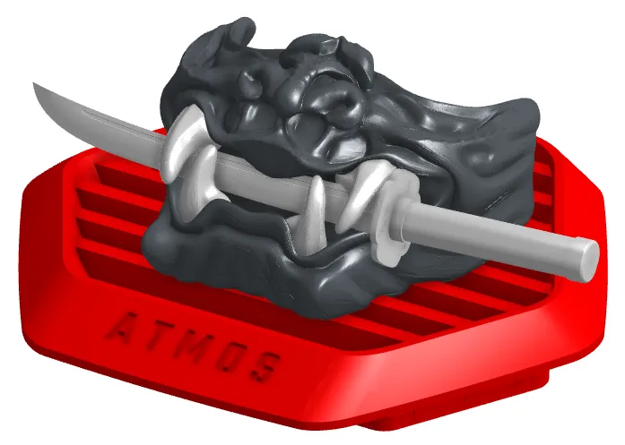 Mặt nạ Samurai Tanto ATMOS - Image 1