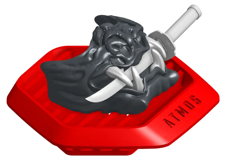 Mặt nạ Samurai Tanto ATMOS - Image 2
