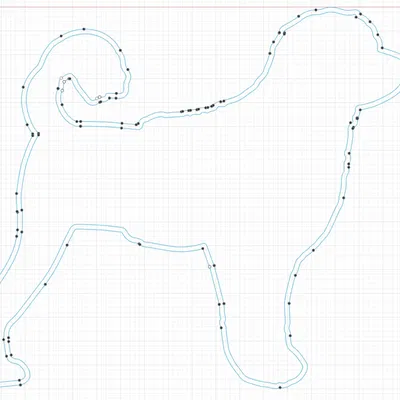 Khuôn cắt bánh quy PWD (Portuguese Water Dog)