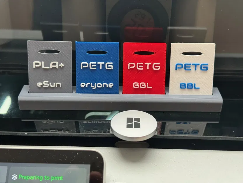 Mẫu Thử Filament & Đế Trưng Bày Cho Bambulab AMS - Image 1
