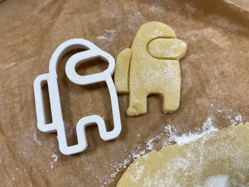 Khuôn Cắt Bánh Quy AMONG US IMPOSTER Kèm Công Thức - Image 1