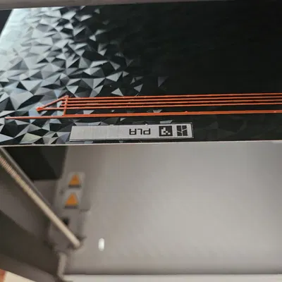 Tem QR Code và Barcode Cho Tấm Plate Nhiệt Bambulab X1 Carbon