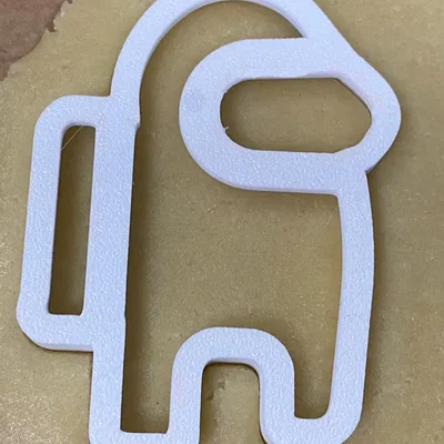 Khuôn Cắt Bánh Quy AMONG US IMPOSTER Kèm Công Thức