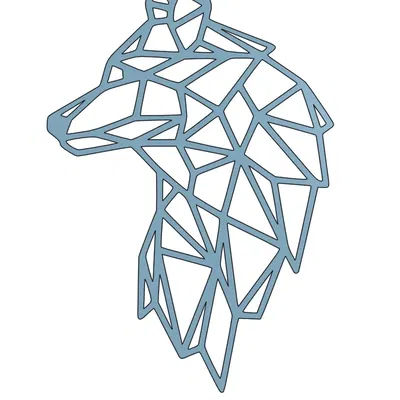 Tranh Sói Treo Tường Độc Đáo